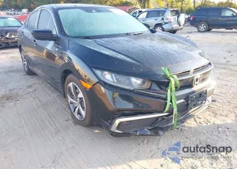 2019 Honda Civic Lx from USA, damaged, VIN 19XFC2F60KE005685